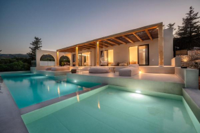 URANOS di GIOIA Villa with magnificent sea view and infinity pool 18x4m